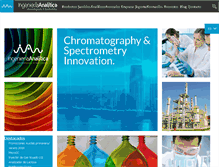 Tablet Screenshot of ingenieria-analitica.com